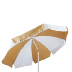 ⁦شمسية شاطئ 227 سم – لون بيج – قماش بوليستر مع إطار فولاذ⁩ - الصورة ⁦5⁩