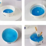 ⁦منفضة سجائر هلامية للاستخدام لمرة واحدة⁩ - الصورة ⁦3⁩