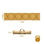 ⁦رواق دسكفري 7.2×1.45 م – قماش أكسفورد _ مزدوج الطبقات⁩ - الصورة ⁦2⁩