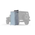 خيمة استحمام أوتوماتيكية جانبية للسيارات 420D مقاومة للماء مع إضاءة LED