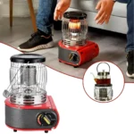 موقد ومدفأة غاز محمولة 2 في 1 للتخييم والرحلات