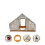 ⁦خيمة تفخ TE30 قماش 200D طبقة فضية مقاومة للماء مع منفاخ يدوي⁩ - الصورة ⁦5⁩