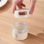 ⁦صناديق حفظ التوابل المغناطيسية المثبتة على الحائط – 6 قطع⁩ - الصورة ⁦9⁩