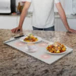 ⁦صينية تسخين الطعام القابلة للطي تدفئة سريعة بثلاث درجات حرارة⁩ - الصورة ⁦2⁩