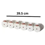 ⁦صناديق حفظ التوابل المغناطيسية المثبتة على الحائط – 6 قطع⁩ - الصورة ⁦11⁩