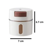 ⁦صناديق حفظ التوابل المغناطيسية المثبتة على الحائط – 6 قطع⁩ - الصورة ⁦12⁩