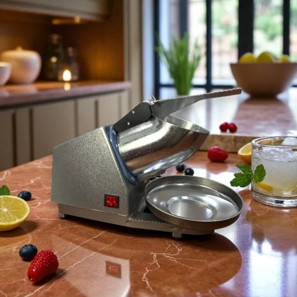 ماكينة تكسير وتنعيم الثلج الكهربائية 500 واط