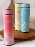 ⁦مج حراري ستانلس ستيل مع فلتر وزجاجة مياه 500 مل⁩ - الصورة ⁦3⁩