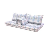 طقم جلسة دارين أبيض تقليمة نجمة