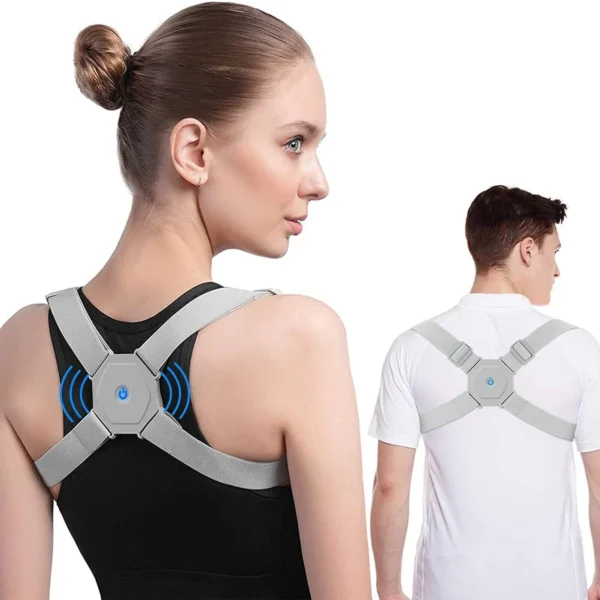 مصحح وضعية الجسم الذكي مع تنبيه بالاهتزاز