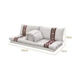 ⁦طقم جلسة دارين سكري تقليمة ديالا⁩ - الصورة ⁦2⁩