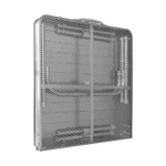 ⁦طاولة ألمنيوم للرحلات 90×60 سم سطح مزدوج⁩ - الصورة ⁦7⁩