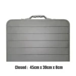 ⁦طاولة ألمنيوم سطح نص ألمنيوم نص شبك 60 في 45⁩ - الصورة ⁦9⁩