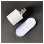 ⁦قاعدة مصباح ذكية E27 مع جهاز تحكم عن بعد لاسلكي⁩ - الصورة ⁦3⁩