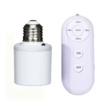 ⁦قاعدة مصباح ذكية E27 مع جهاز تحكم عن بعد لاسلكي⁩ - الصورة ⁦5⁩