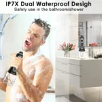 ⁦جهاز تنظيف الأسنان المائي H2ofloss HF-6 لاسلكي قابل لإعادة الشحن⁩ - الصورة ⁦14⁩