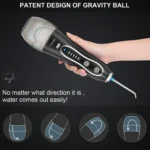 ⁦جهاز تنظيف الأسنان المائي H2ofloss HF-6 لاسلكي قابل لإعادة الشحن⁩ - الصورة ⁦7⁩