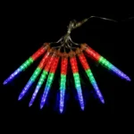 ⁦حبل إضاءة RGB بتأثير سقوط النيازك 3 متر⁩ - الصورة ⁦2⁩