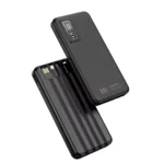 ⁦باور بانك بسعة 10000mAh شحن سريع 22.5W مع 4 كابلات مدمجة وشاشة رقمية ASPOR A300PD⁩ - الصورة ⁦7⁩
