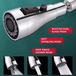 ⁦رأس رش صنبور مطبخ 360 درجة – 3 أوضاع لتوفير المياه⁩ - الصورة ⁦4⁩