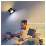 ⁦مصباح جداري LED قابل للشحن مع ريموت – إضاءة مزدوجة 3⁩ - الصورة ⁦6⁩