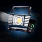 ⁦كشاف يدوي LED متعدد الوظائف مع بنك طاقة ومنفذ Type-C⁩ - الصورة ⁦8⁩
