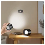 ⁦مصباح جداري LED قابل للشحن مع ريموت – إضاءة مزدوجة 3⁩ - الصورة ⁦5⁩