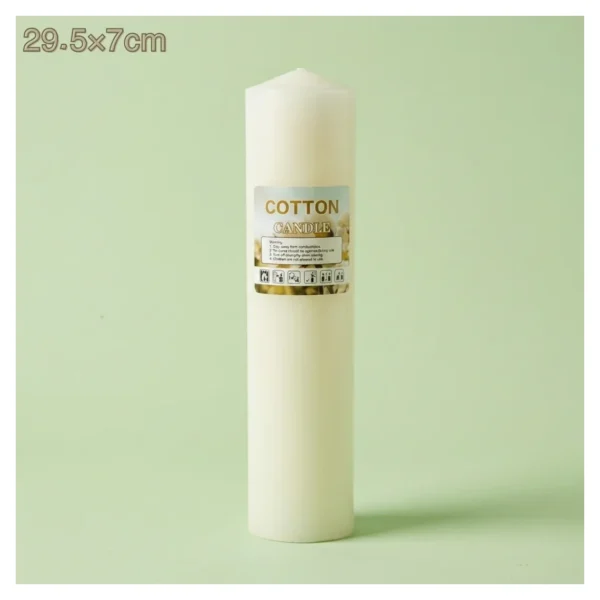 شمعة COTTON عمودية