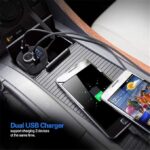 ⁦جهاز إرسال FM بلوتوث للسيارة مع شاحن USB مزدوج⁩ - الصورة ⁦7⁩