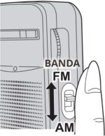 راديو محمول AM/FM RF-P50 تصميم صغير - الصورة 6