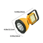 ⁦مصباح LED متعدد الوظائف يعمل بالطاقة الشمسية – قابل للشحن⁩ - الصورة ⁦7⁩
