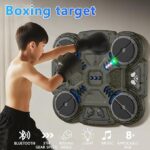 ⁦بوكس ملاكمة موسيقية ذكية بلوتوث – هدف تدريب جداري مع إضاءة LED⁩ - الصورة ⁦2⁩