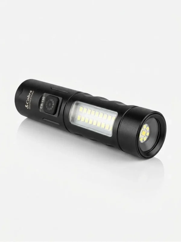 مصباح يدوي كوبرا LED فائق السطوع قابل لإعادة الشحن USB-C