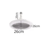 ⁦مروحة مع إضاءة LED 2 في 1 بريموت – لمبة مروحة E27 بثلاث سرعات⁩ - الصورة ⁦6⁩