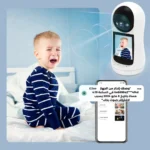 ⁦كاميرا مراقبة داخلية WiFi HD برؤية ليلية ودوران 270° مع صوت ثنائي⁩ - الصورة ⁦7⁩