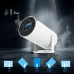 ⁦بروجكتر ألعاب ذكي M300 MAX بدقة 4K – مسرح منزلي مع يدين تحكم لاسلكية⁩ - الصورة ⁦6⁩