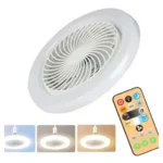 ⁦مروحة مع إضاءة LED 2 في 1 بريموت – لمبة مروحة E27 بثلاث سرعات⁩ - الصورة ⁦4⁩