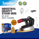 ⁦مكواة بخار صناعية Sonifer SF-9137 – 1400 واط مع خزان 4 لتر⁩ - الصورة ⁦4⁩