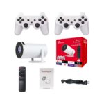 ⁦بروجكتر ألعاب ذكي M300 MAX بدقة 4K – مسرح منزلي مع يدين تحكم لاسلكية⁩ - الصورة ⁦13⁩