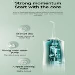 ⁦جهاز تنظيف الأسنان بالماء 220ml قابل للشحن مع 4 رؤوس و3 أوضاع تنظيف عميق⁩ - الصورة ⁦5⁩