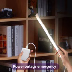 مصباح مكياج led للمرآة 30 سم ببطارية ليثيوم ولمس وشحن usb