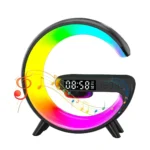 مكبر صوت بلوتوث g lamp مع شحن لاسلكي 10 واط وإضاءة 