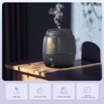 مبخرة كهربائية ميني قابلة للشحن 1800mah بدورة تلقائية وشحن type c  