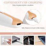 ماكينة حلاقة نسائية لاسلكية 4 في 1 للجسم والوجه مع شحن usb وشاشة عرض