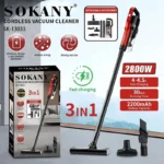 مكنسة كهربائية عمودية 3 في 1 بفلتر وسلك كهربائي – sokany